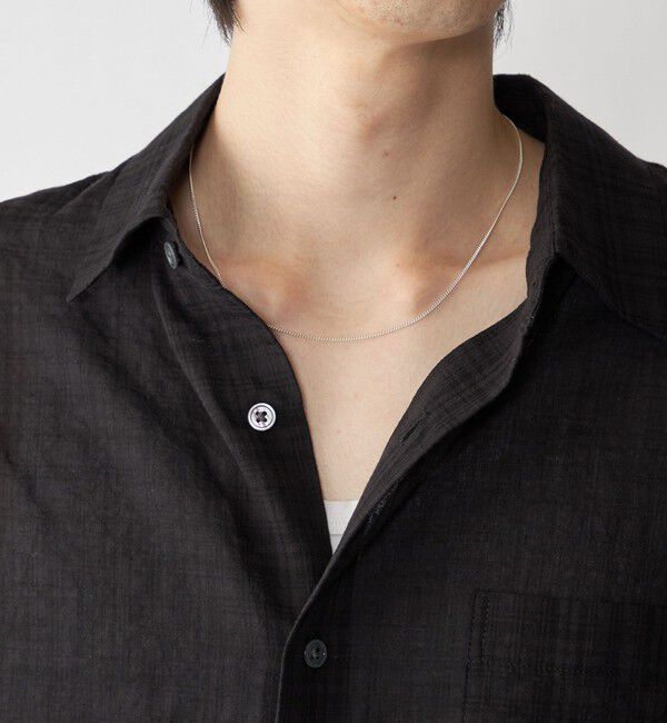 SHIPS「City Ambient Products: SILVER925 CURB CHAIN NECKLACE」|ネックレス|