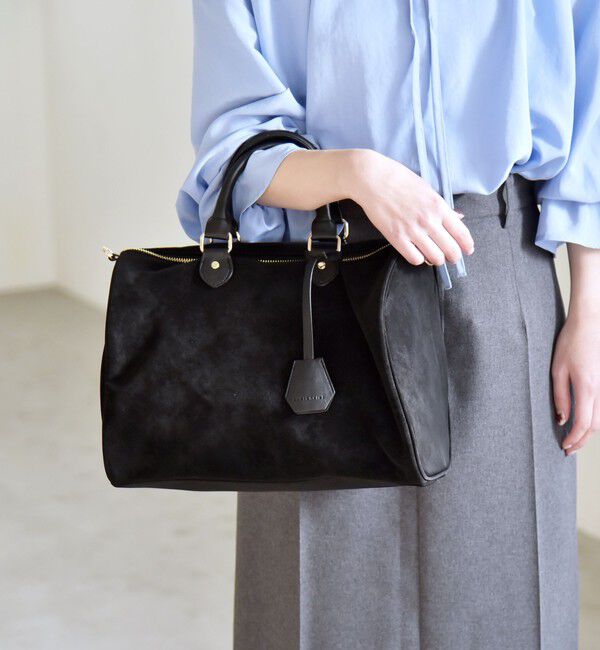 quaranciel「quaranciel: 2way チャーム ビッグ ボストン バッグ」|ボストンバッグ|