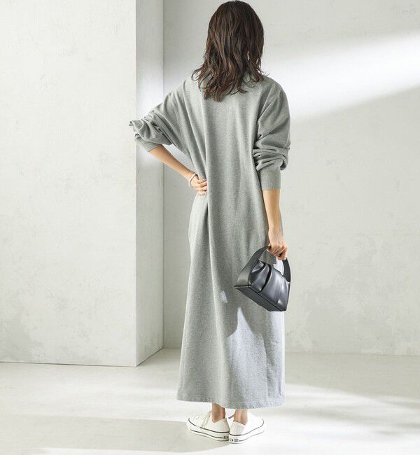 SHIPS for women「NINE CASE:〈洗濯機可能〉裏毛 スウェット ワンピース」|ワンピース|