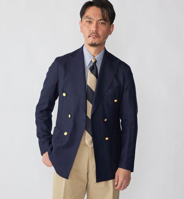 SHIPS「【SHIPS別注】TUDOR ROSES: シルク レップ ワイド ストライプ ネクタイ」|ネクタイ・蝶ネクタイ|