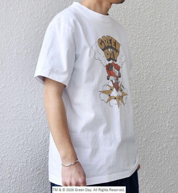 SHIPS any「GOOD ROCK SPEED: ミュージック グラフィック プリント バンド Tシャツ 26SS◇」|Tシャツ・カットソー|