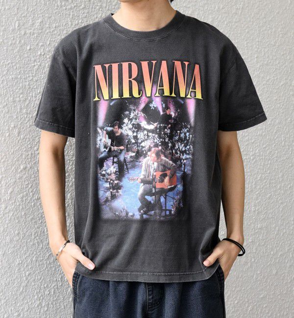 SHIPS any「GOOD ROCK SPEED: ミュージック グラフィック プリント バンド Tシャツ 26SS◇」|Tシャツ・カットソー|