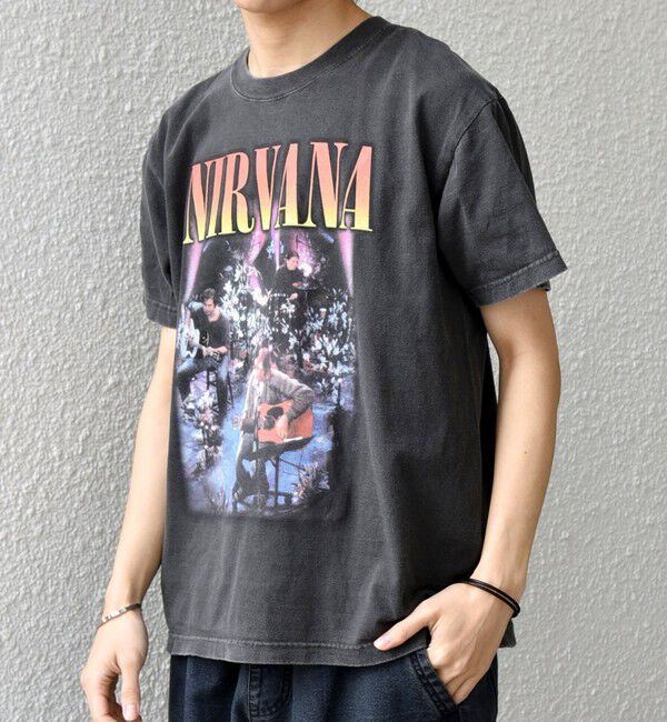 SHIPS any「GOOD ROCK SPEED: ミュージック グラフィック プリント バンド Tシャツ 26SS◇」|Tシャツ・カットソー|