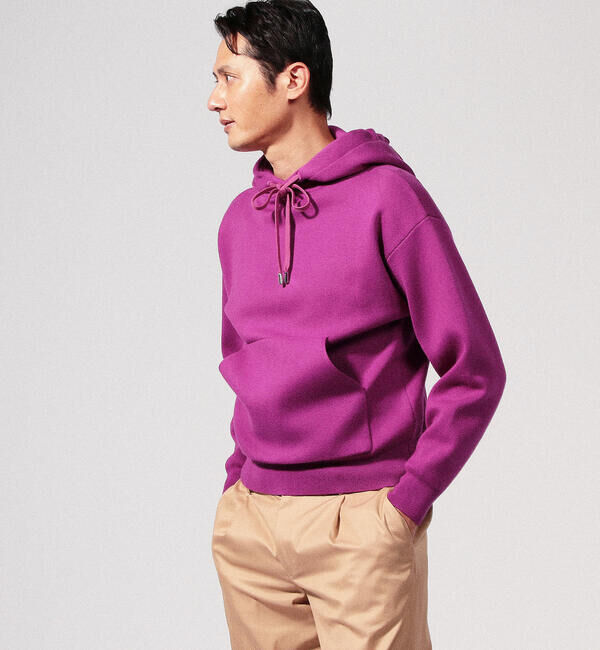 CABaN「CABaN コットンカシミヤ パーカ」|ニット・セーター|