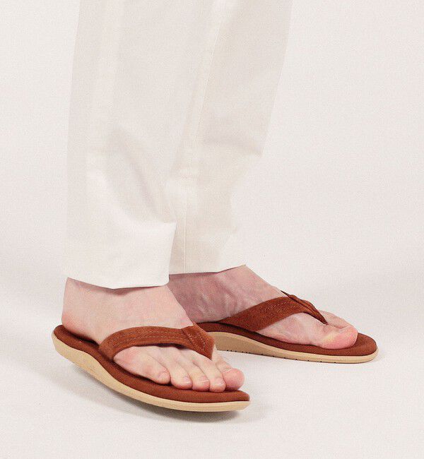 TOMORROWLAND GOODS「ISLAND SLIPPER PT203 スエードトングサンダル」|サンダル|
