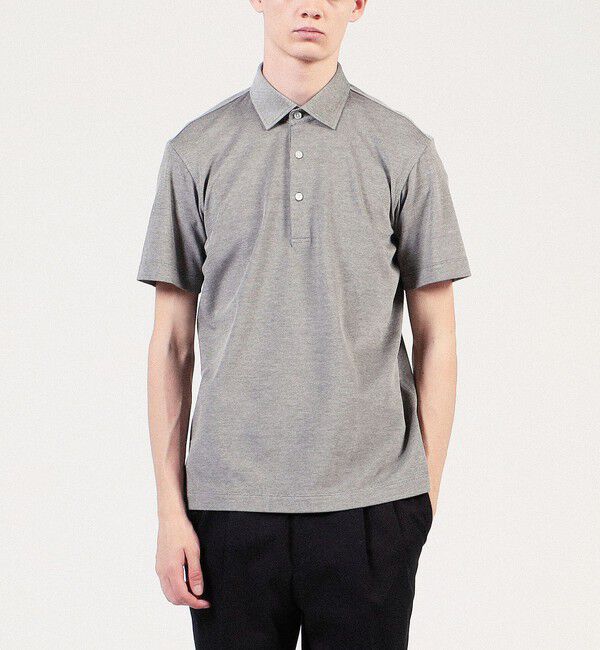 TOMORROWLAND MENS「コットンメッシュ ポロシャツ」|ポロシャツ|