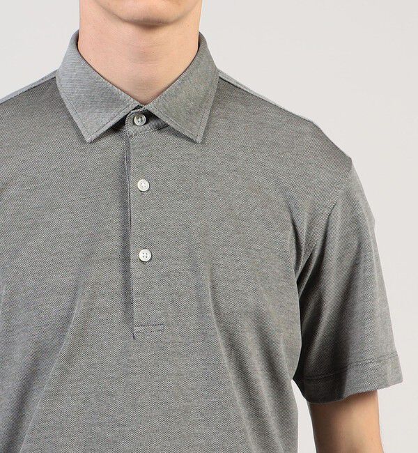 TOMORROWLAND MENS「コットンメッシュ ポロシャツ」|ポロシャツ|