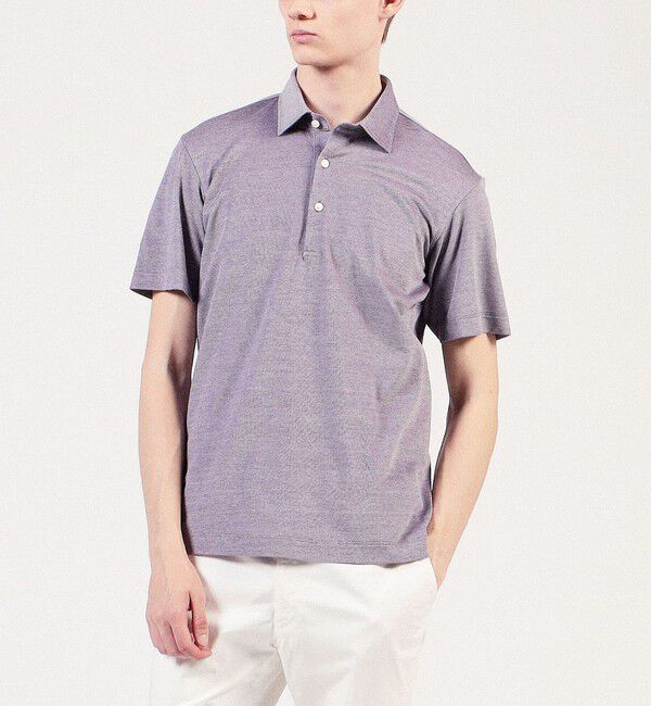 TOMORROWLAND MENS「コットンメッシュ ポロシャツ」|ポロシャツ|