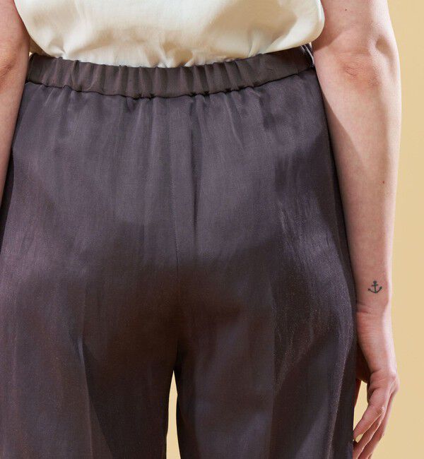 DES PRES「ソフトサテン フロントポケットパンツ」|その他|