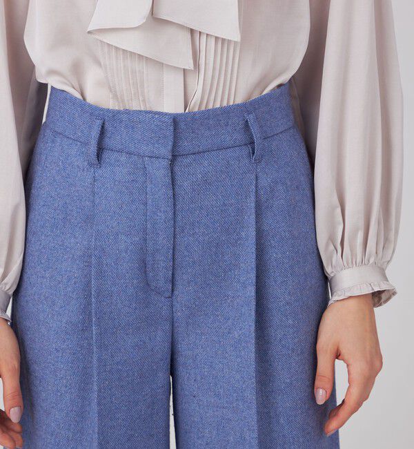 Ballsey「メランジカルゼ タックワイドパンツ」|その他|