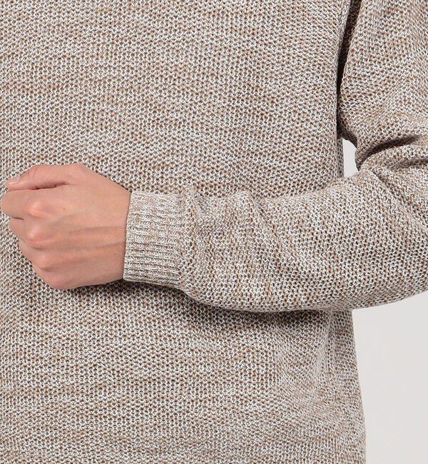 TOMORROWLAND MENS「TOMORROWLAND tricot ギマコットンリネン クルーネックプルオーバー」|ニット・セーター|