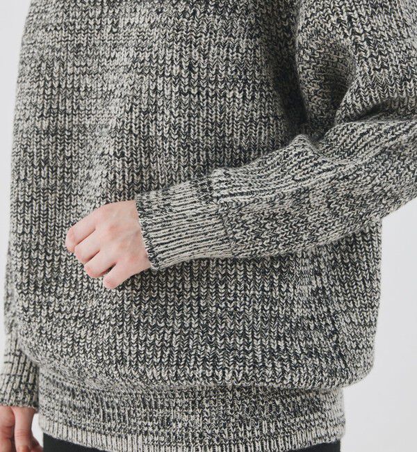 GALERIE VIE「フィッシャーマンズリブ クルーネックプルオーバー」|ニット・セーター|