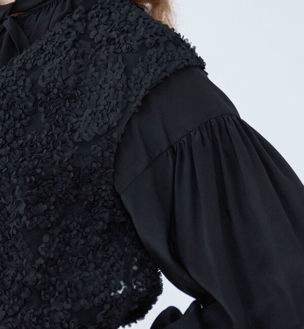 Ballsey「サークルフラワーチュール 2-wayミニトップス」|プルオーバー|