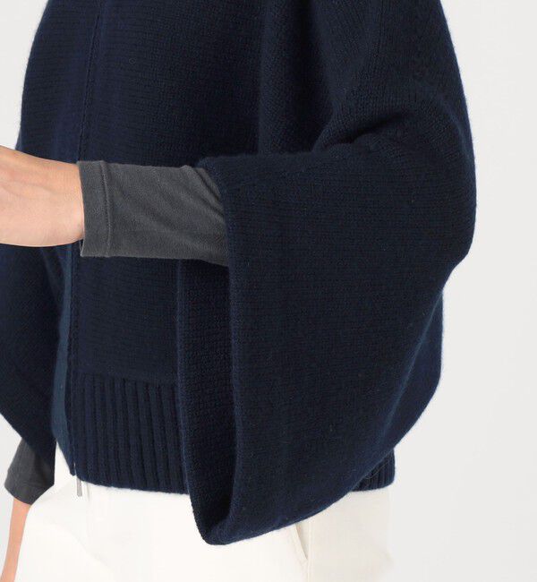 GALERIE VIE「スコットランドウール ジップアップカーディガン」|ニット・セーター|