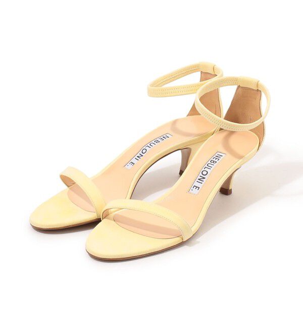 TOMORROWLAND GOODS「NEBULONI E.  BAND ヒールサンダル」|サンダル|21 ライトイエロー