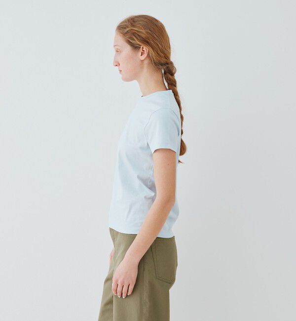 GALERIE VIE「ファインコットン クルーネックTシャツ」|Tシャツ・カットソー|