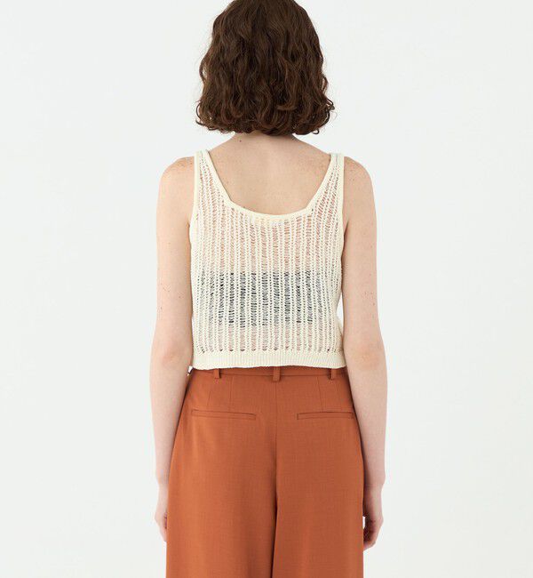 Ballsey「チュールテープ ショートプルオーバー」|ニット・セーター|