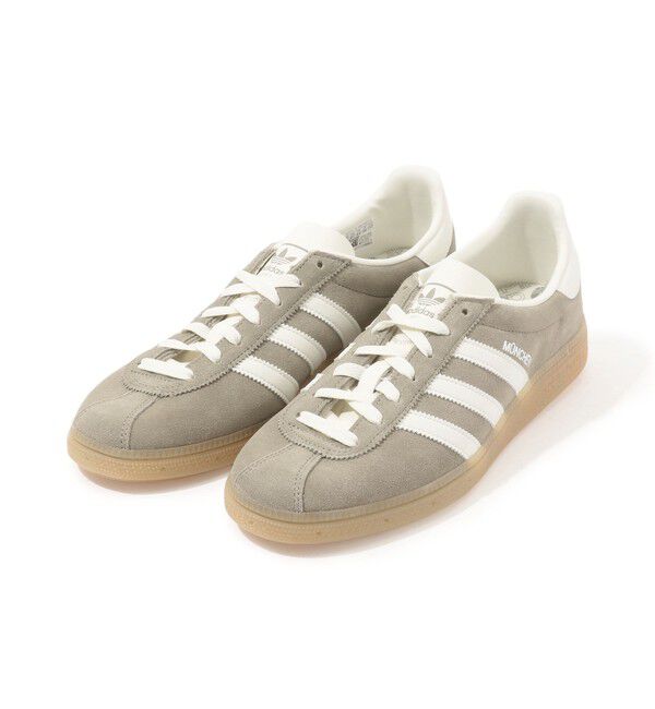 TOMORROWLAND GOODS「adidas MUENCHEN スウェードスニーカー」|スニーカー|15 Silver Pebble