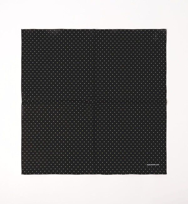 TOMORROWLAND GOODS「TOMORROWLAND コットンリネン ドットハンカチ」|ハンカチ|