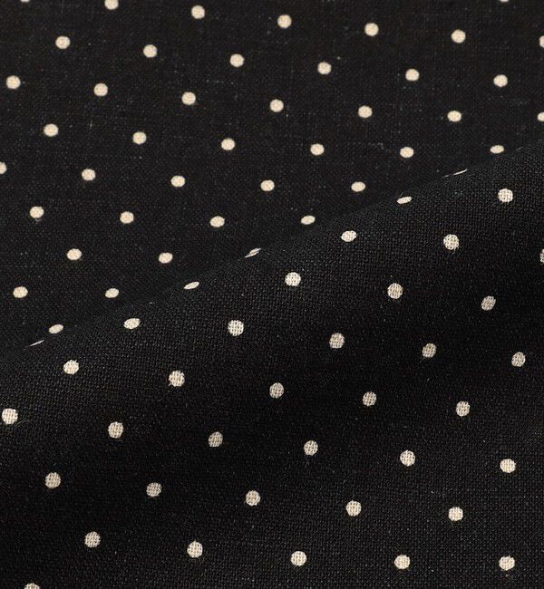 TOMORROWLAND GOODS「TOMORROWLAND コットンリネン ドットハンカチ」|ハンカチ|