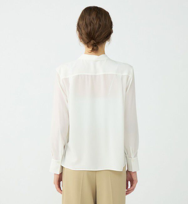 Ballsey「プリマベーラデシン タイブラウス」|シャツ・ブラウス|