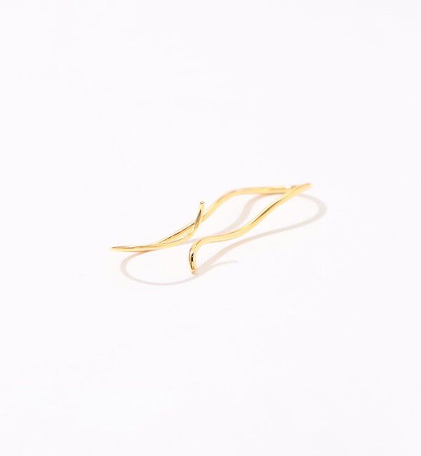 TOMORROWLAND GOODS「BAR Jewellery SMALL HARMONY ゴールドピアス」|ピアス|