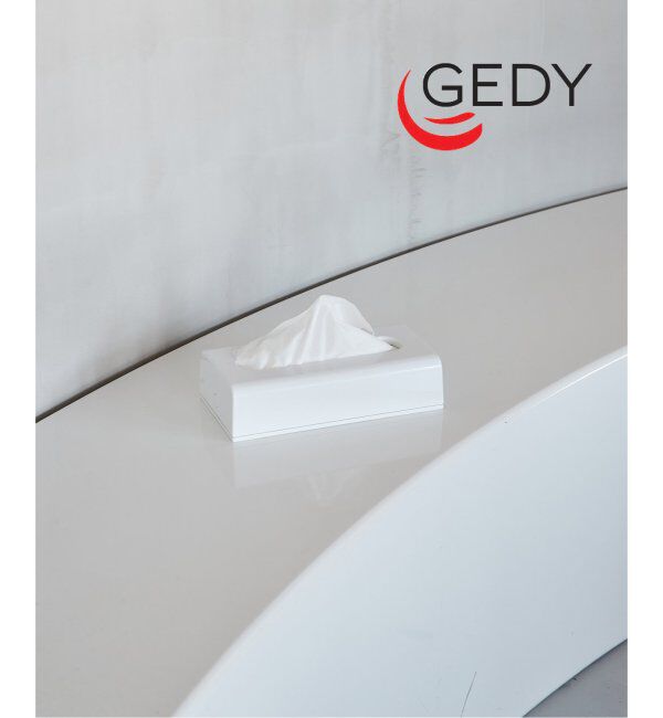 journal standard Furniture「【GEDY/ゲティ】 TISSUE BOX WHITE ティッシュケース」|ステーショナリー|ホワイト