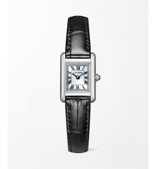 HIROB「CITIZEN Kii Classic Square EG2790-12A Silver」|腕時計|シルバー