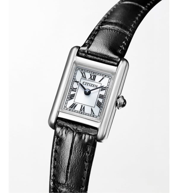 HIROB「CITIZEN Kii Classic Square EG2790-12A Silver」|腕時計|