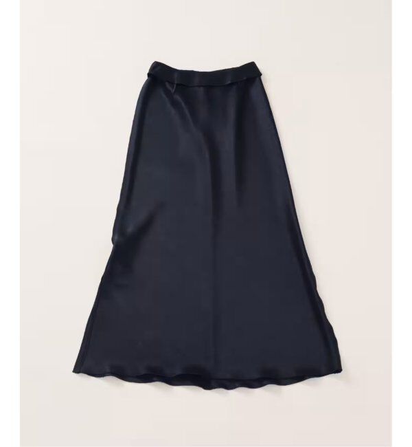 IENA「《追加6》ダブルサテンスカート」|スカート|
