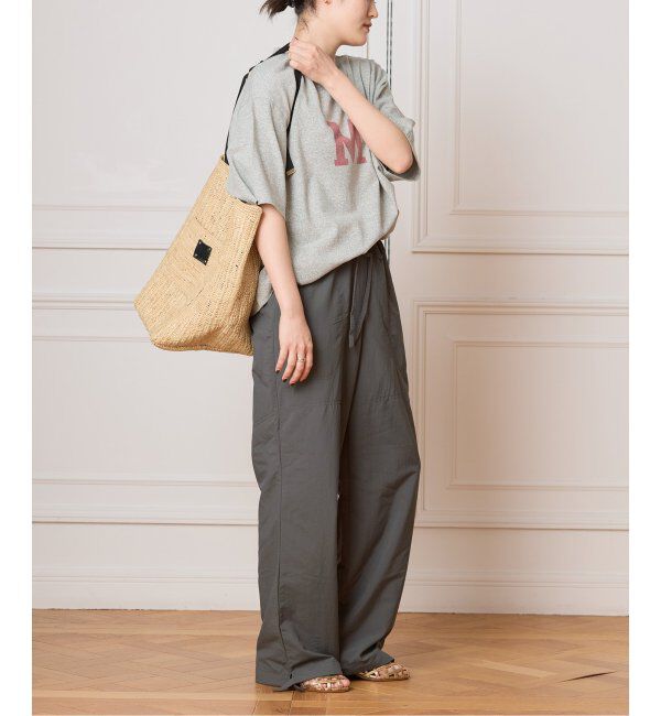 IENA LA BOUCLE「blurhms ROOTSTOCK/ブラームス ルーツストック PRINT Tシャツ BROOTS25S36E」|Tシャツ・カットソー|