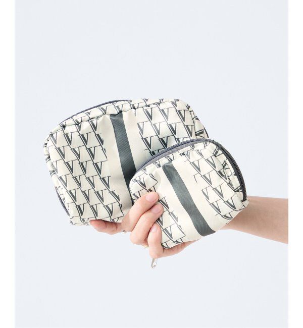 VERMEIL par iena「《追加・一部店舗限定》VERMEIL モノグラムポーチM」|ポーチ|