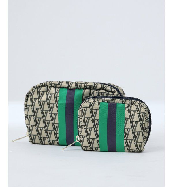 VERMEIL par iena「《追加・一部店舗限定》VERMEIL モノグラムポーチM」|ポーチ|