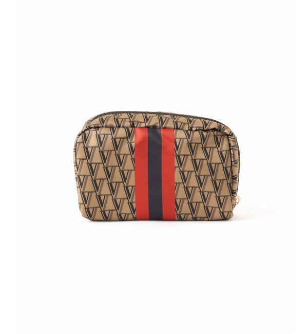 VERMEIL par iena「《追加・一部店舗限定》VERMEIL モノグラムポーチM」|ポーチ|