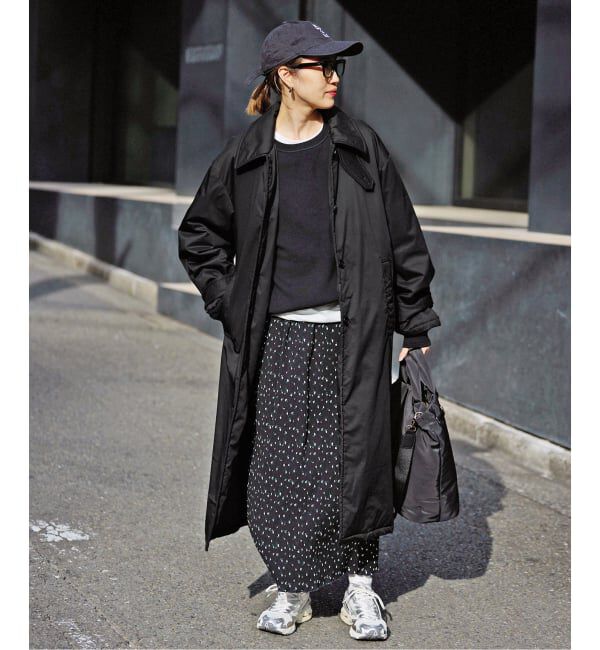 SLOBE IENA「撥水中綿ステンカラーコート」|ステンカラーコート|