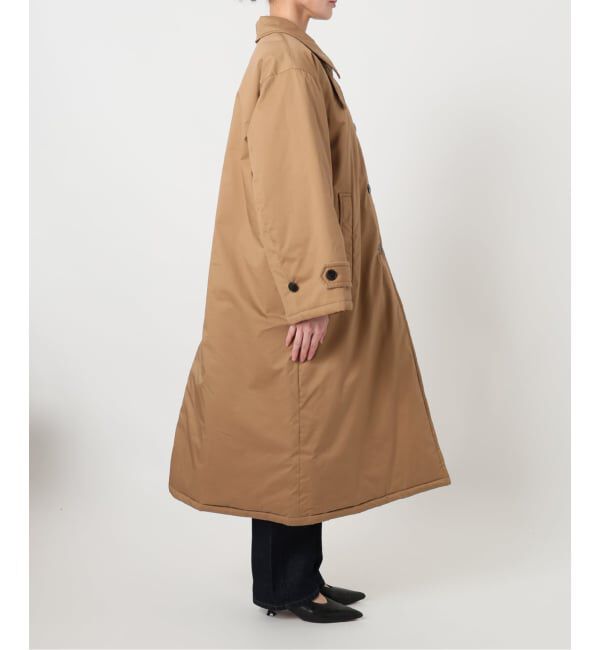 SLOBE IENA「撥水中綿ステンカラーコート」|ステンカラーコート|