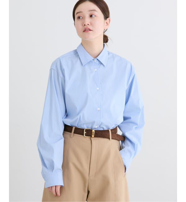 IENA「2wayビジュークレリックシャツ」|シャツ・ブラウス|