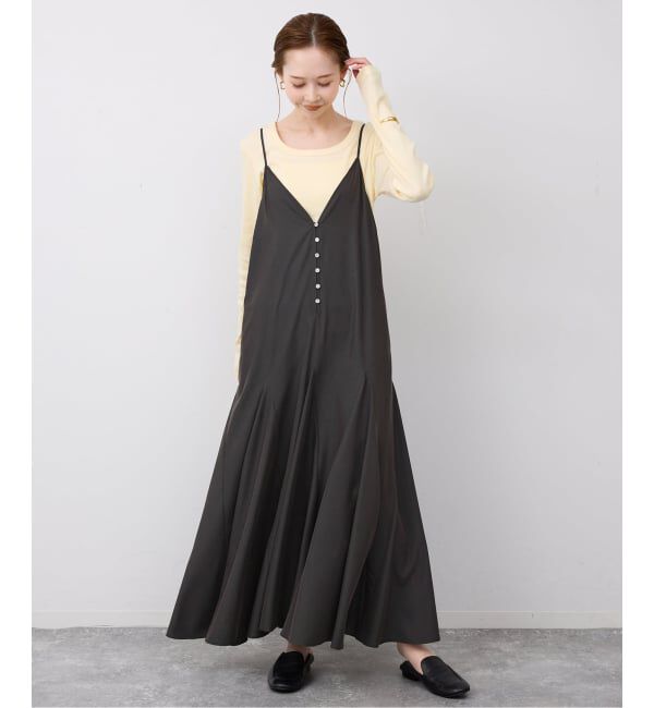 SLOBE IENA「フィブリルキャミワンピース」|ワンピース|