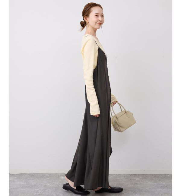 SLOBE IENA「フィブリルキャミワンピース」|ワンピース|