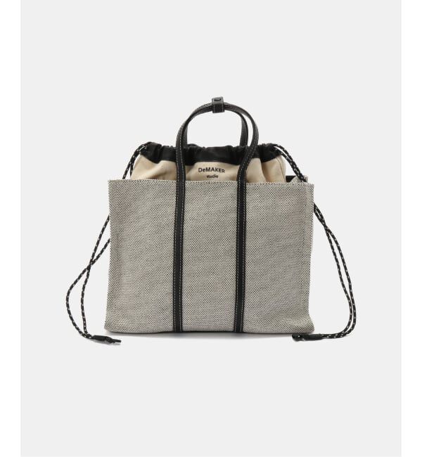 IENA「DEMAKER/ディメーカー New vase medium バッグ」|ハンドバッグ|ブラック A