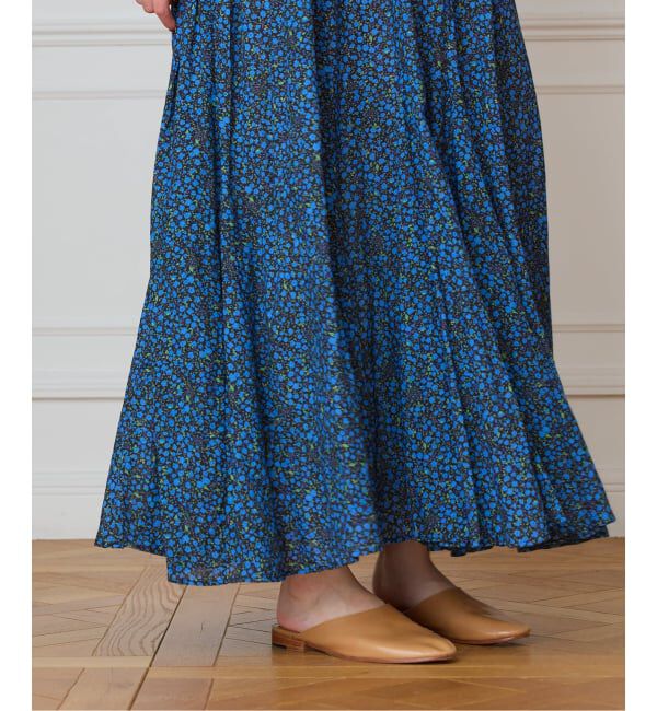 IENA LA BOUCLE「IENA LA BOUCLE Flower プリントワンピース」|ワンピース|