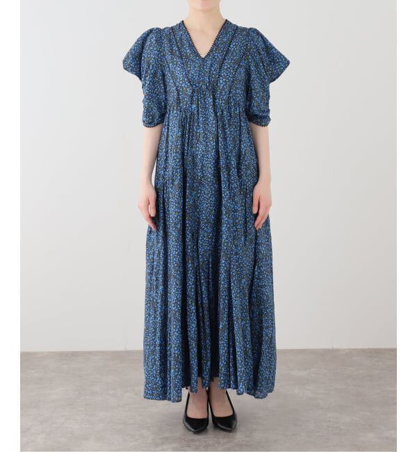 IENA LA BOUCLE「IENA LA BOUCLE Flower プリントワンピース」|ワンピース|