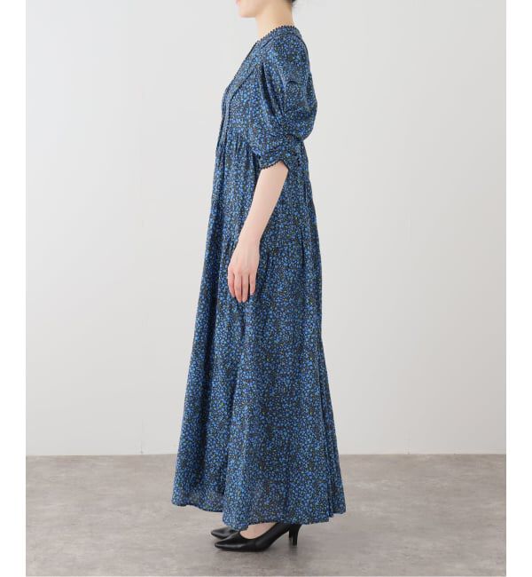 IENA LA BOUCLE「IENA LA BOUCLE Flower プリントワンピース」|ワンピース|