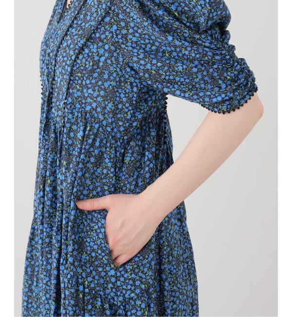 IENA LA BOUCLE「IENA LA BOUCLE Flower プリントワンピース」|ワンピース|