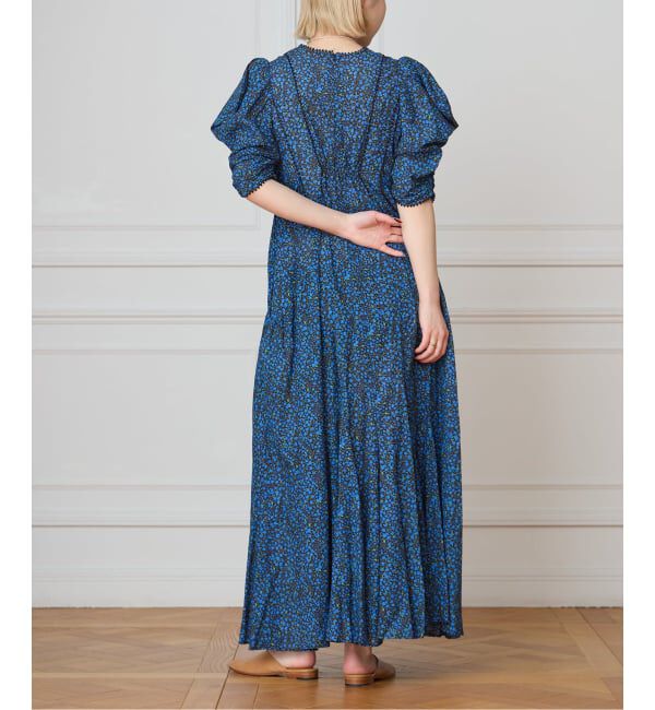 IENA LA BOUCLE「IENA LA BOUCLE Flower プリントワンピース」|ワンピース|