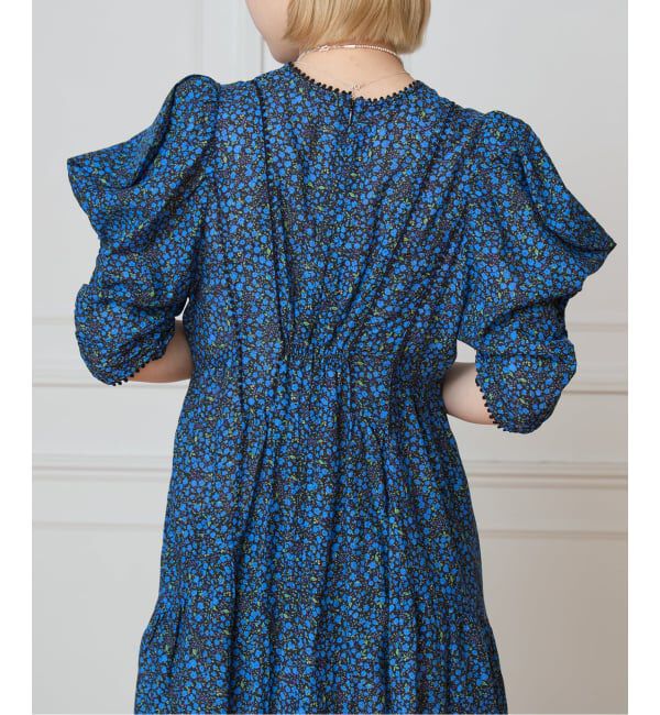 IENA LA BOUCLE「IENA LA BOUCLE Flower プリントワンピース」|ワンピース|