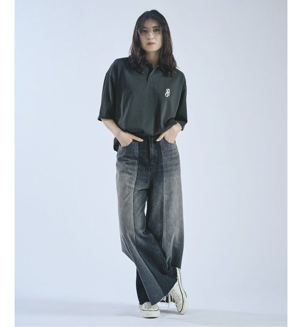 Paris Saint-Germain「【Paris Saint-Germain / パリ・サン＝ジェルマン】 JP ITALIC LOGO ポロシャツ」|ポロシャツ|