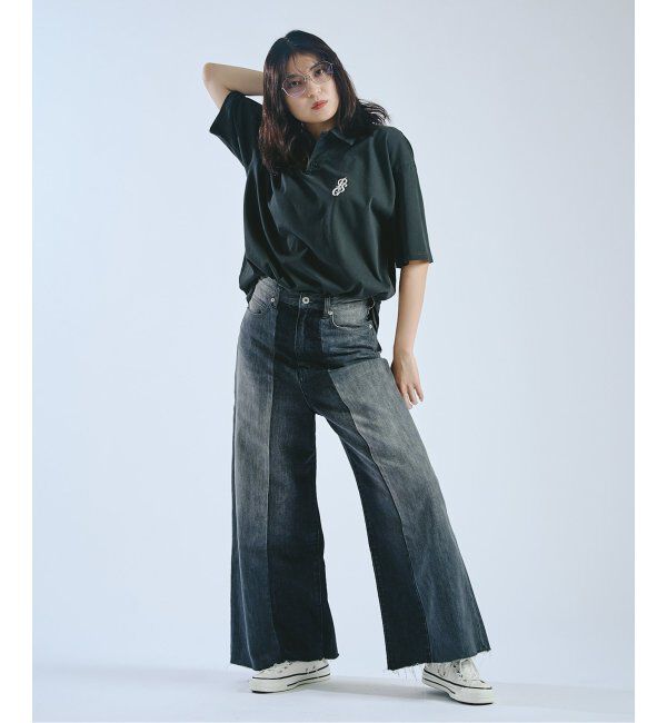 Paris Saint-Germain「【Paris Saint-Germain / パリ・サン＝ジェルマン】 JP ITALIC LOGO ポロシャツ」|ポロシャツ|