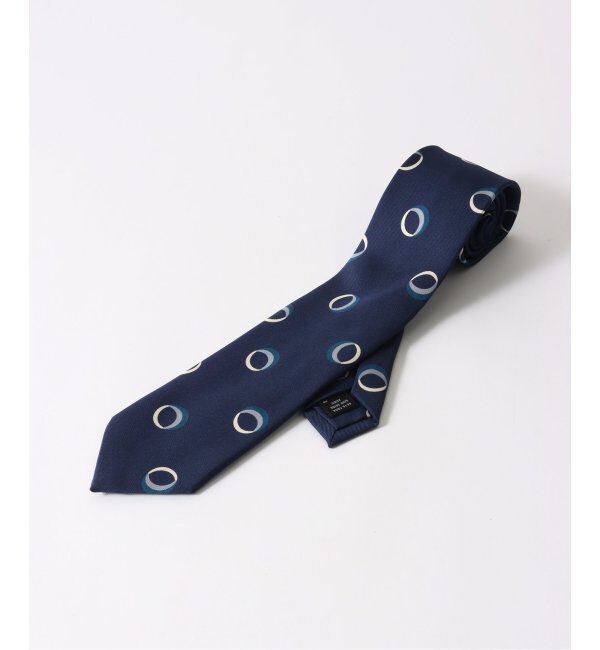 EDIFICE「Holliday & Brown(ホリデー & ブラウン) Ex.サークルコモンプリント 31932/D」|ネクタイ・蝶ネクタイ|