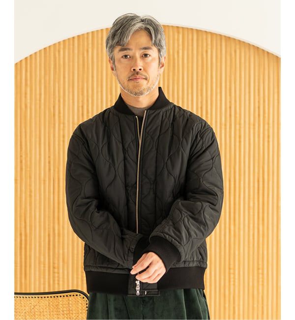 EDIFICE「E.WLTAS キルトジャケット」|ミリタリージャケット|